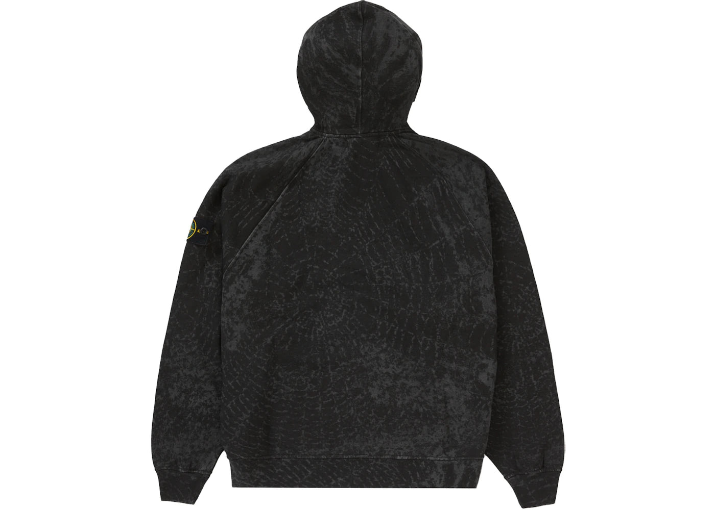 Supreme Stone Island Hooded Sweatshirt (FW23) Black