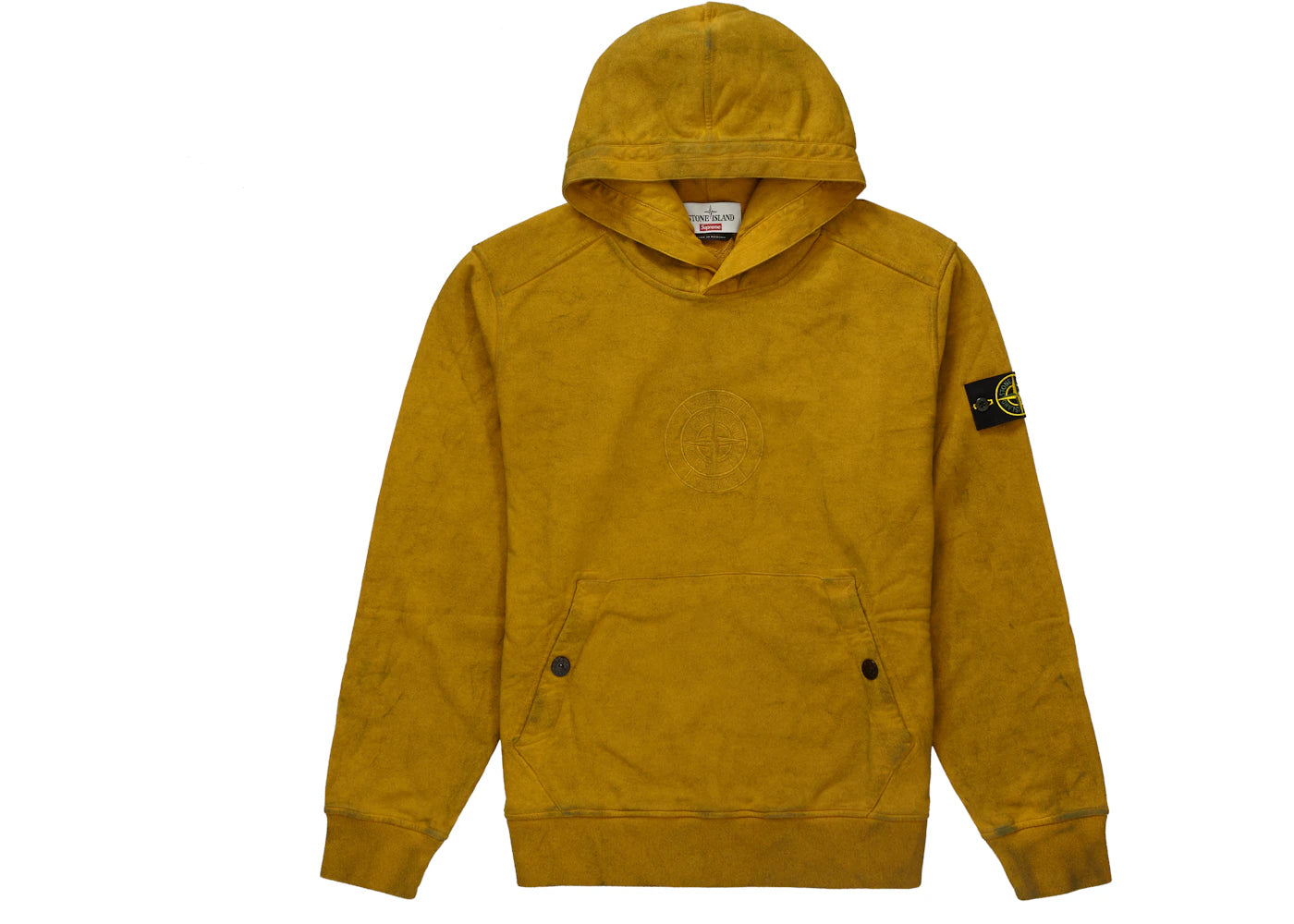 Supreme Stone Island Hooded Sweatshirt (SS19) Olive