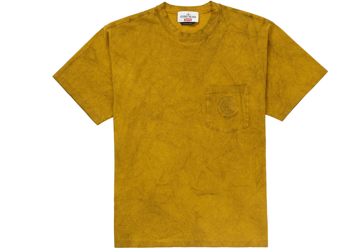 Supreme Stone Island Pocket Tee Olive