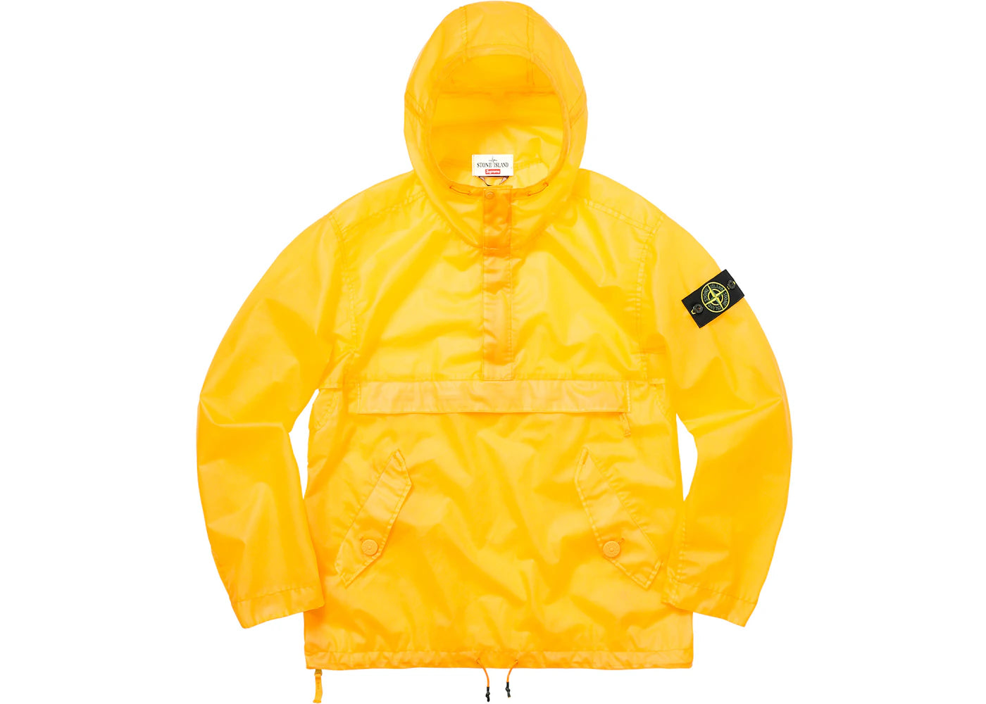 Supreme Stone Island Poly Cover Composite Anorak Yellow