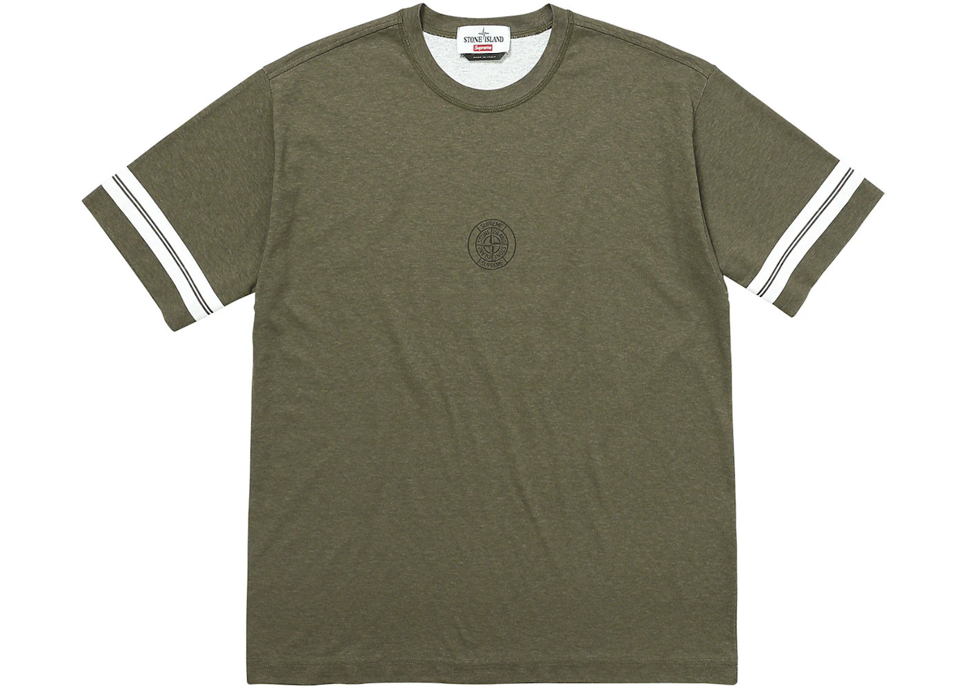 Supreme Stone Island S/S Top Olive