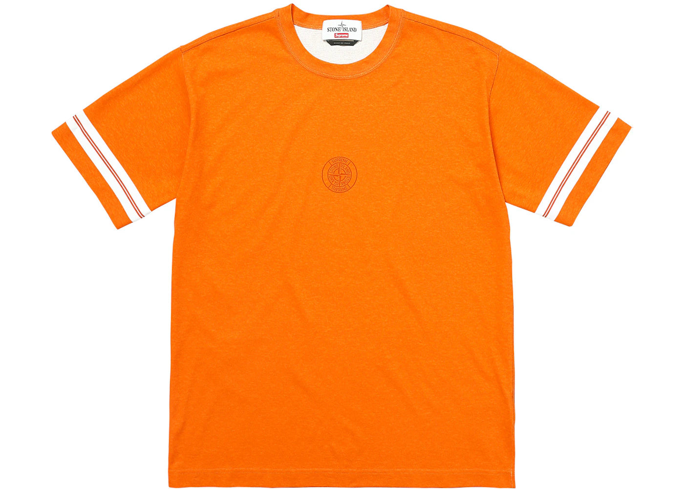 Supreme Stone Island S/S Top Orange