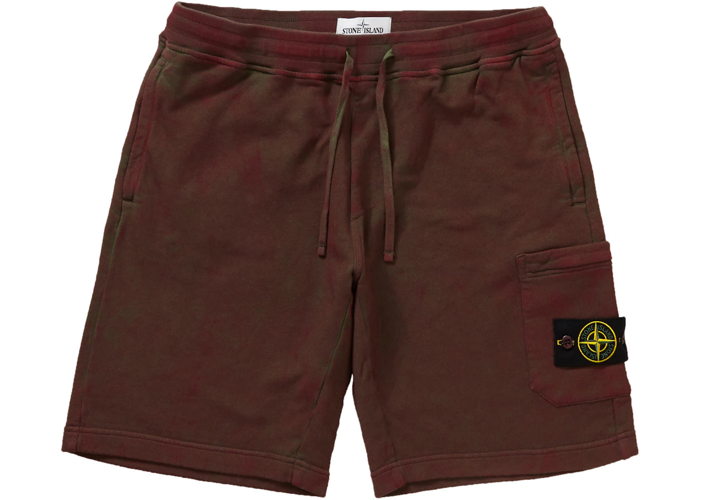 Supreme Stone Island Sweatshort Red