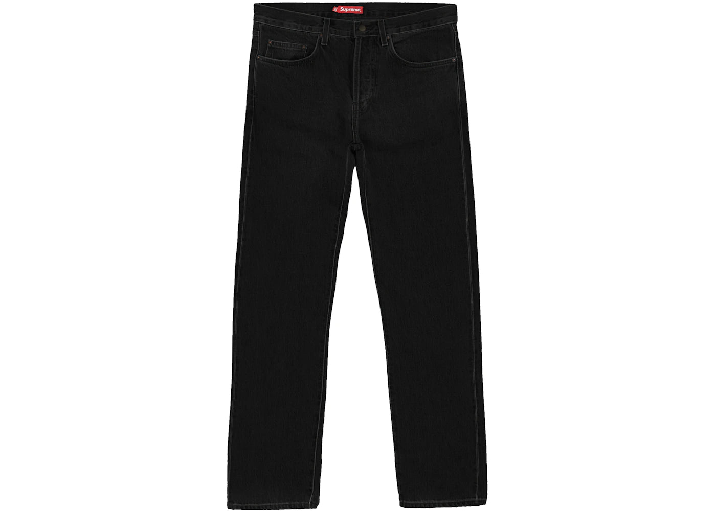 Supreme Stone Washed Slim Jean (SS19) Black