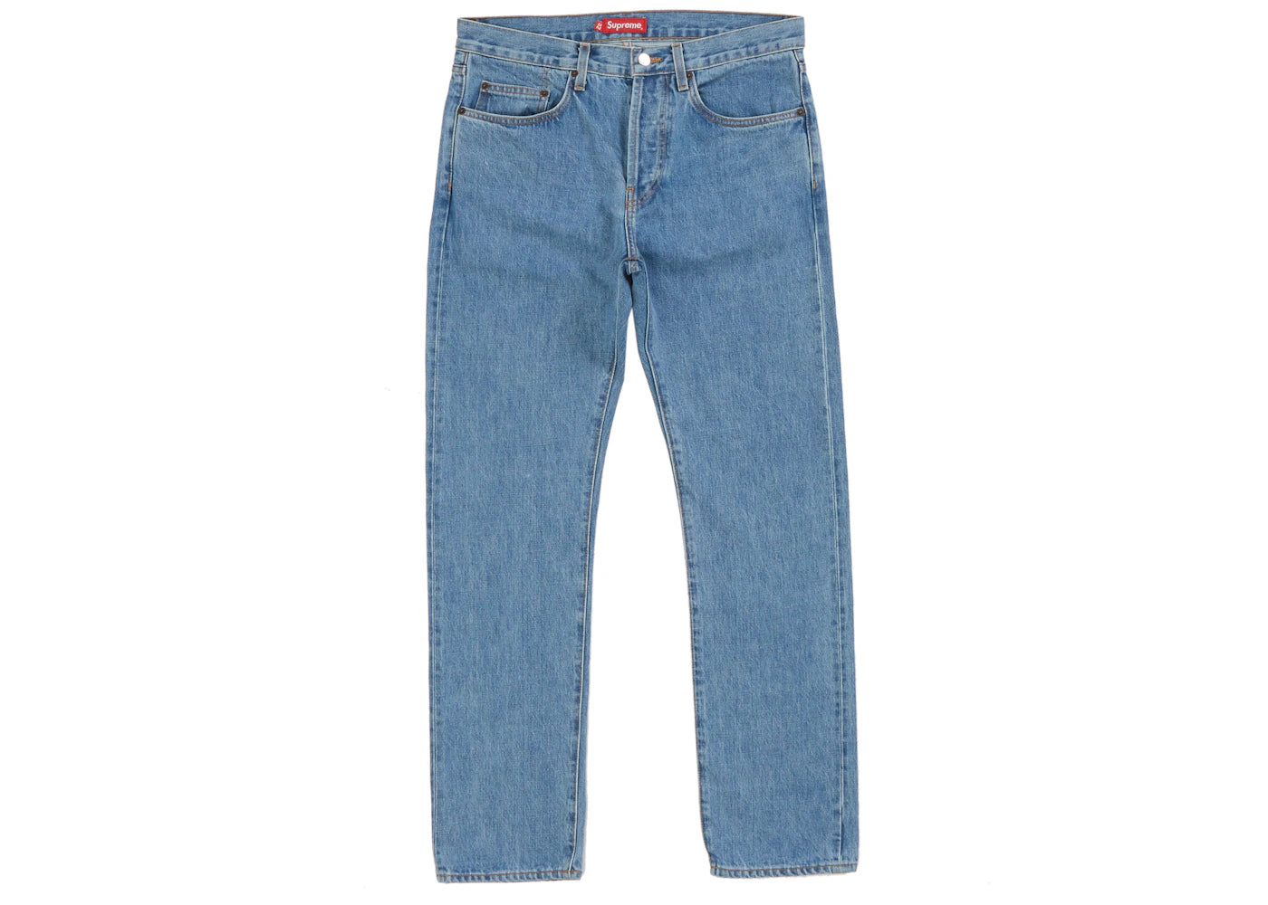 Supreme Stone Washed Slim Jean (SS19) Stone Washed Indigo