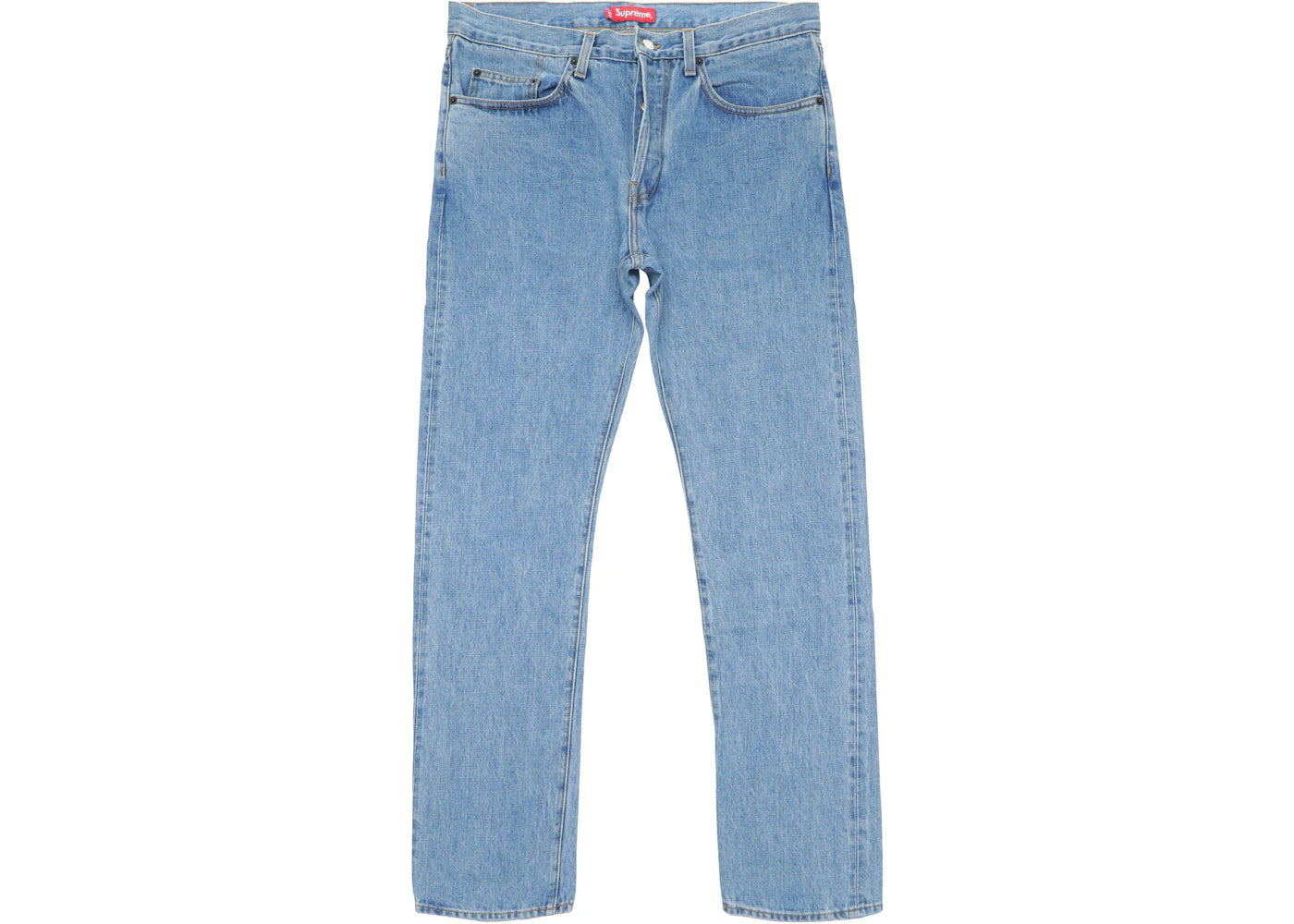 Supreme Stone Washed Slim Jeans Stone Washed Indigo