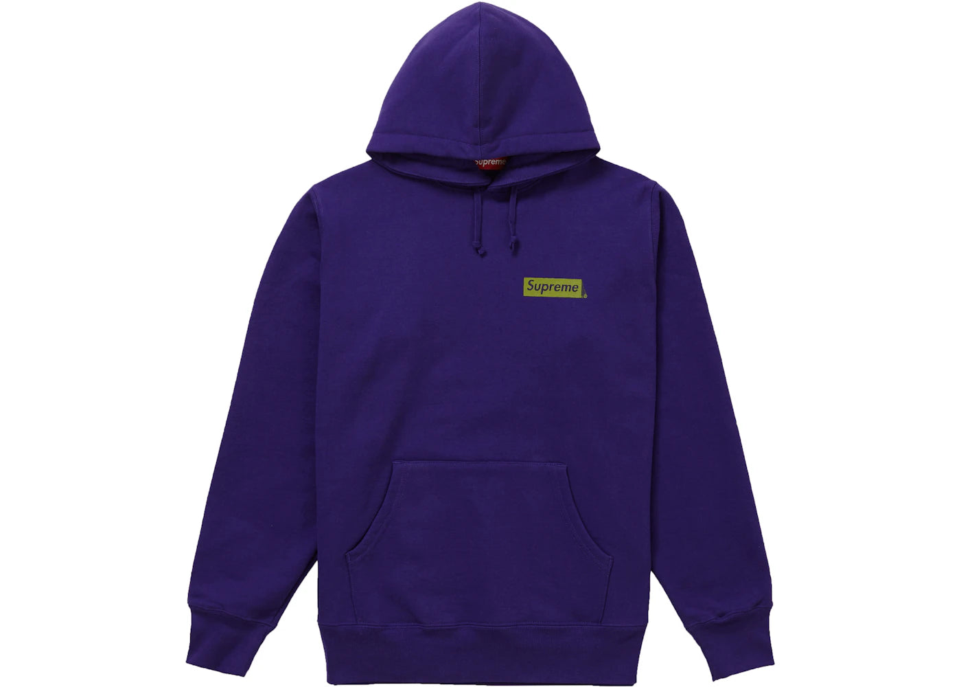 Supreme Stop Crying Hooded Sweatshirt Purple