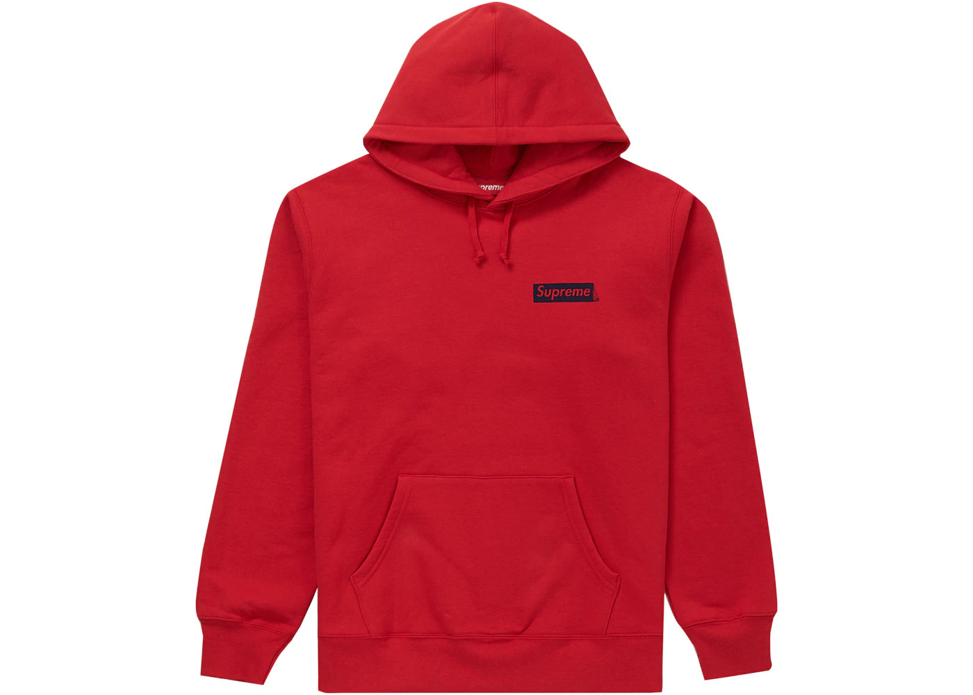 Supreme Stop Crying Hooded Sweatshirt Red