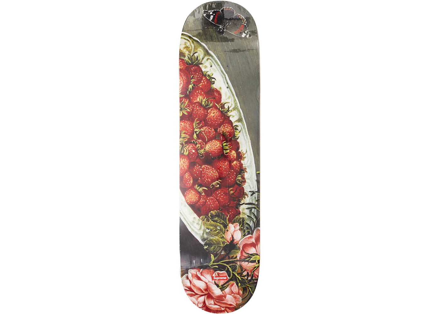 Supreme Strawberries Skateboard Deck Multicolor