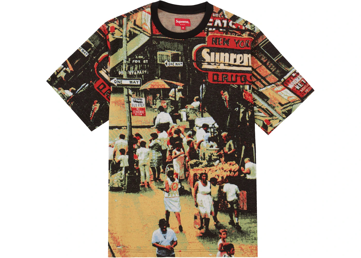 Supreme Street Scene Jacquard S/S Top Multicolor