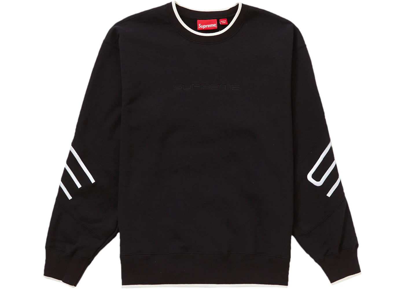 Supreme Stretch Crewneck Black