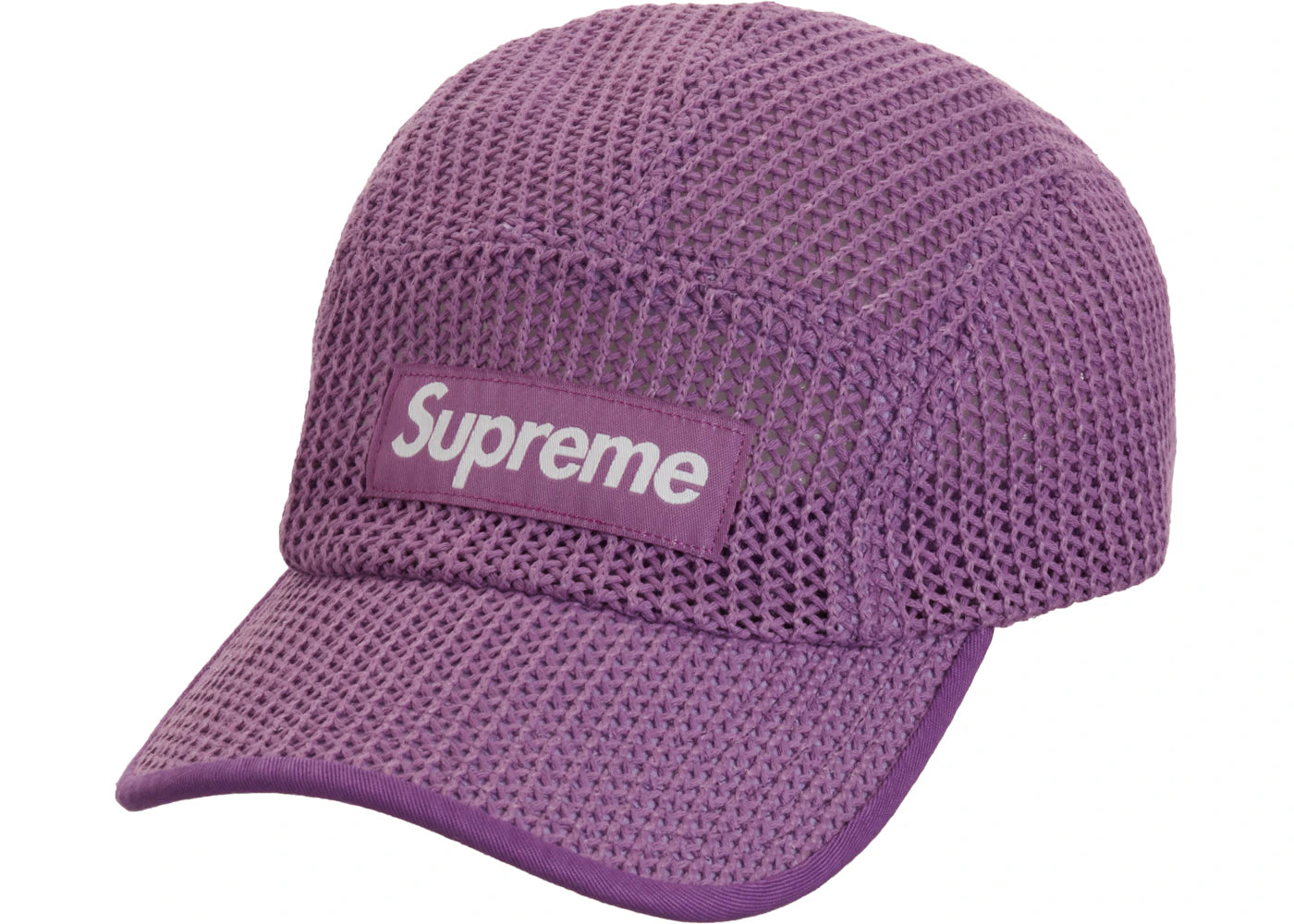 Supreme String Camp Cap Purple