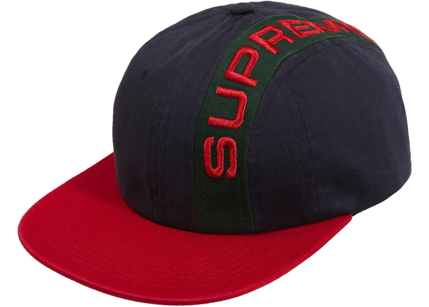 Supreme Stripe 6-Panel Navy