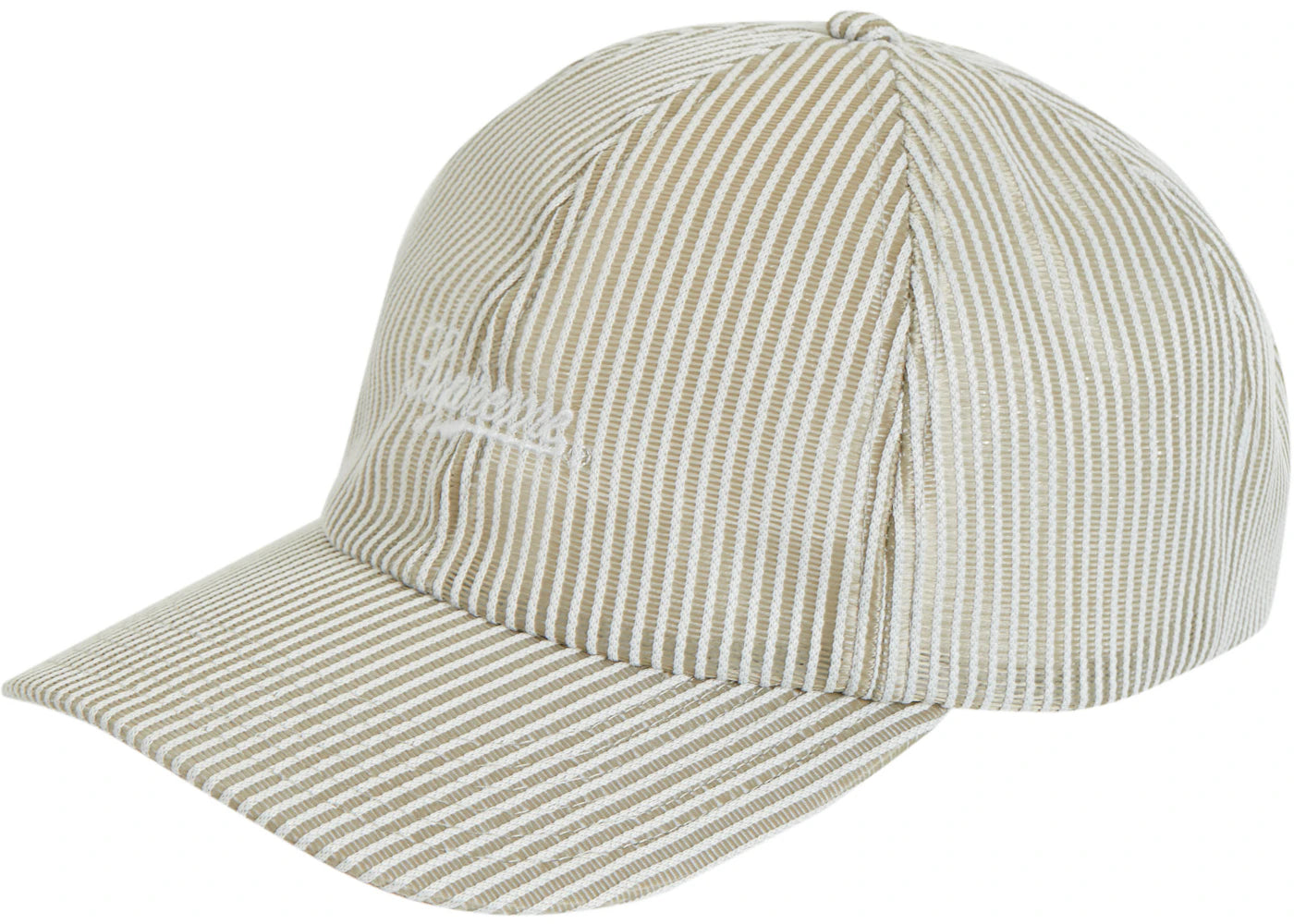 Supreme Stripe Mesh 6-Panel Taupe