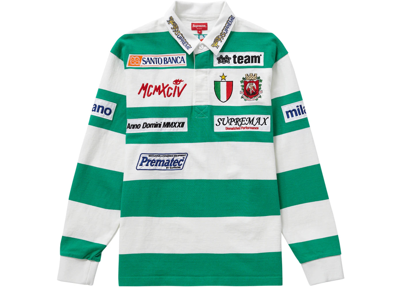 Supreme Stripe Rugby White