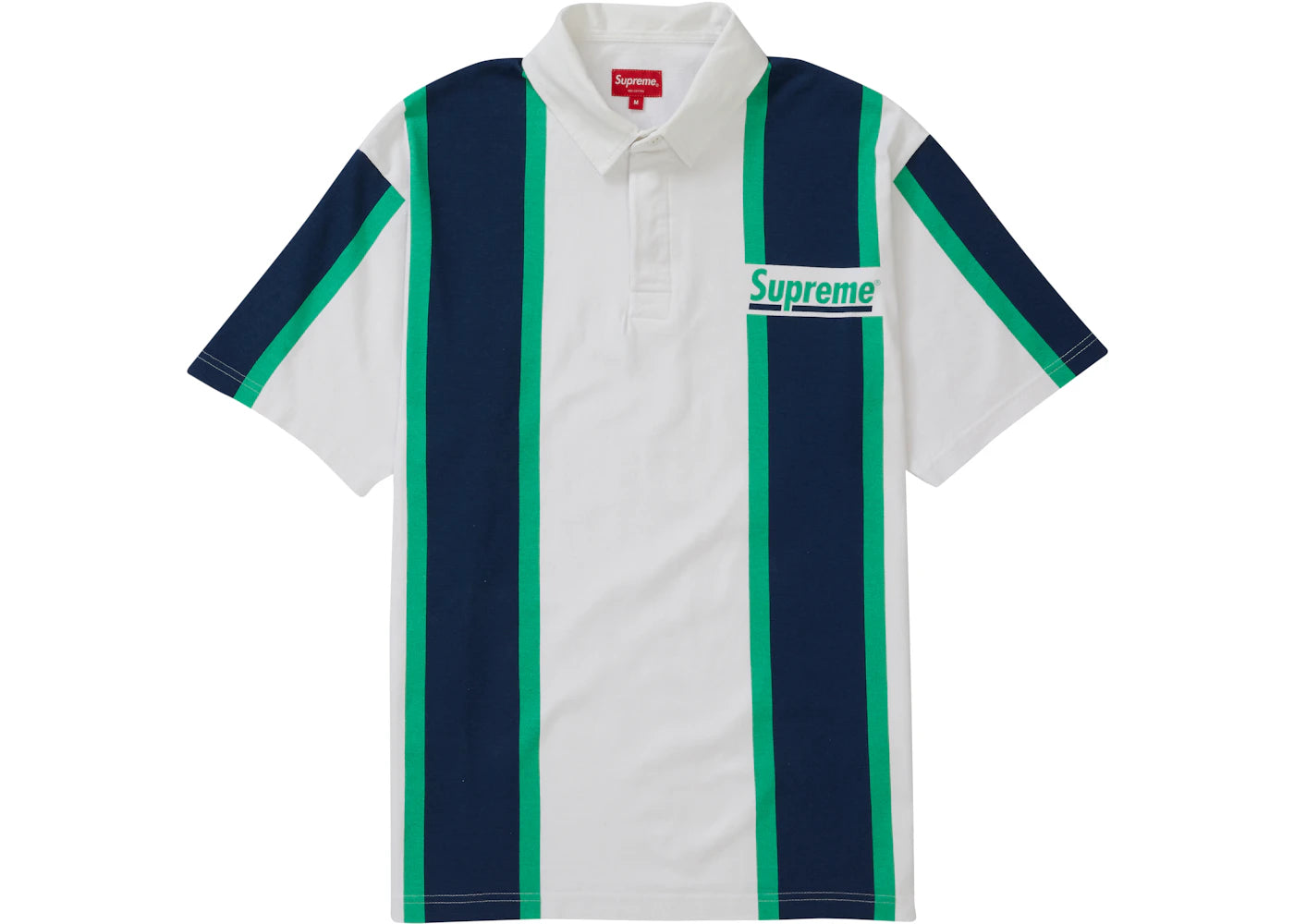 Supreme Stripe S/S Rugby White