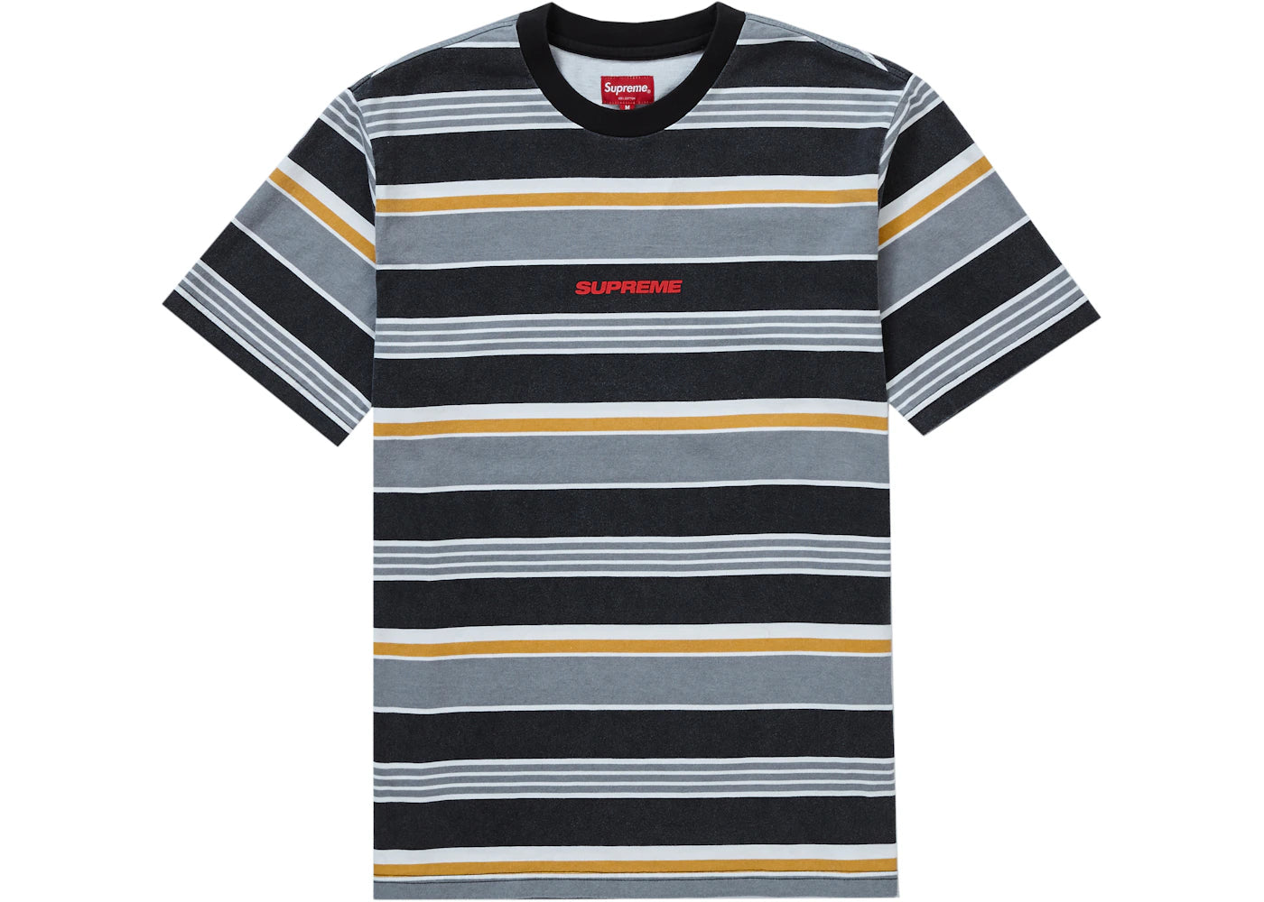 Supreme Stripe S/S Top Black