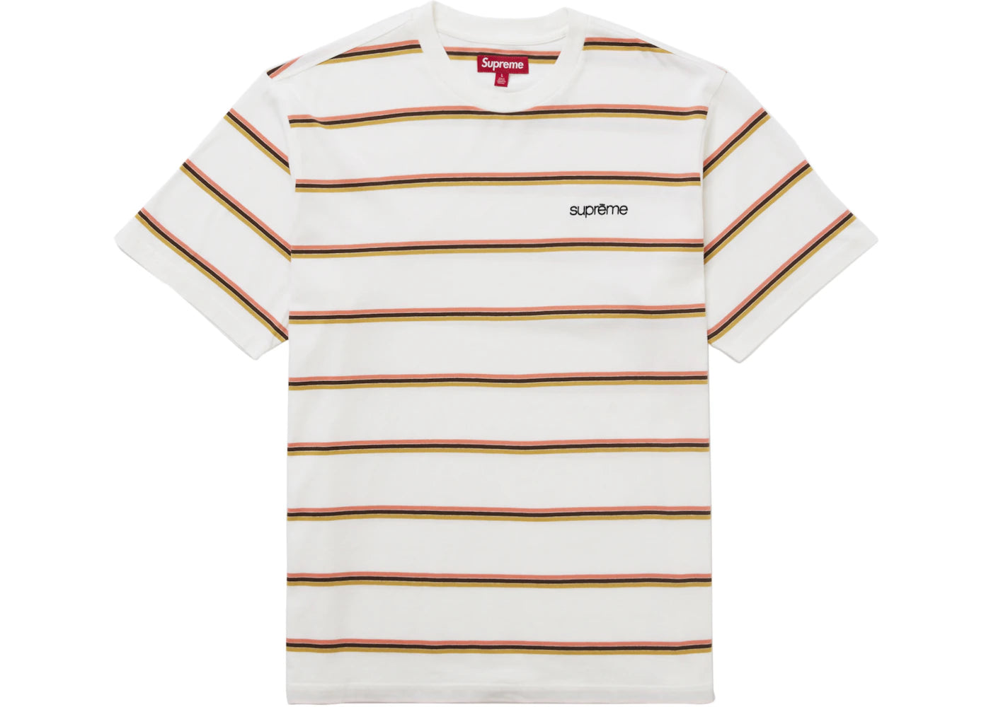 Supreme Stripe S/S Top (FW24) White