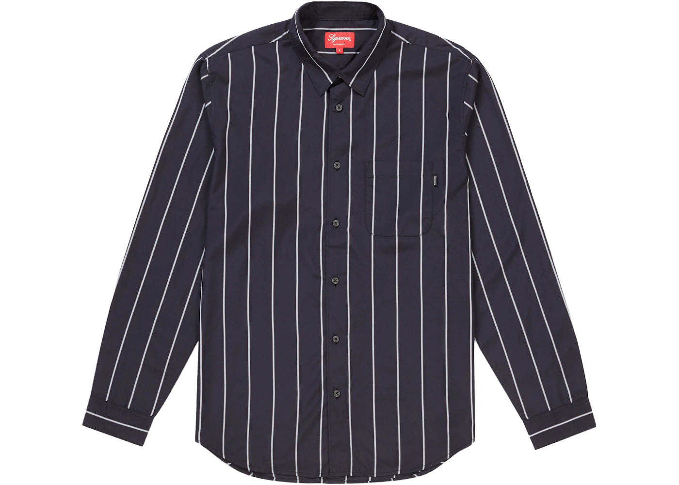 Supreme Stripe Shirt Black