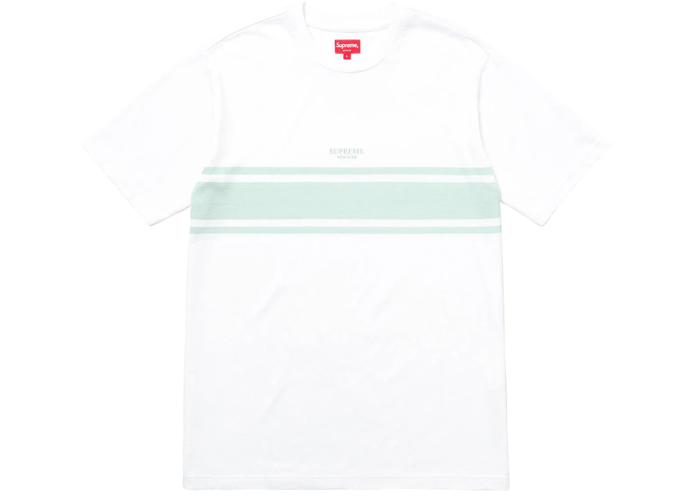 Supreme Stripe Tee White