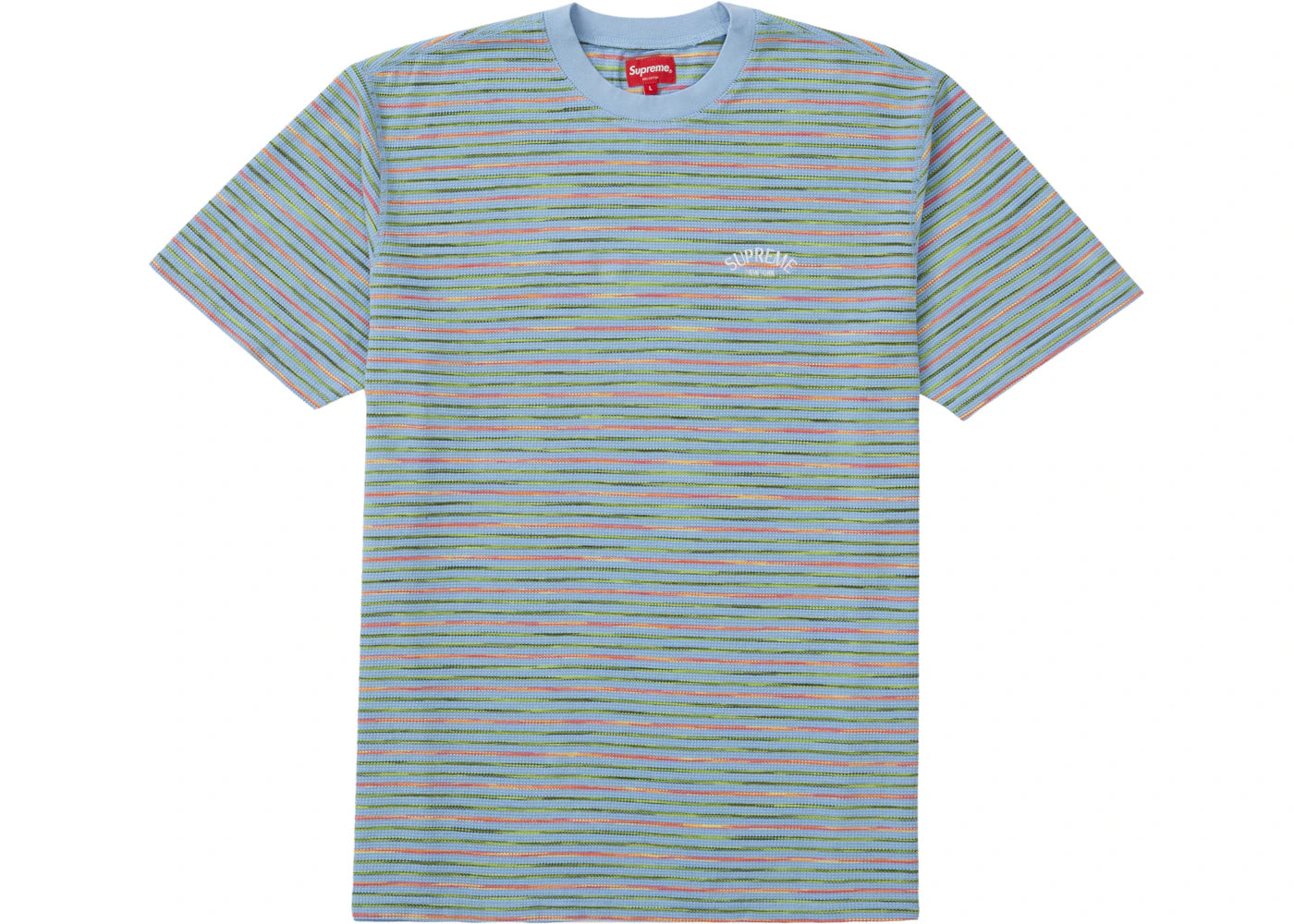 Supreme Stripe Thermal S/S Top Blue