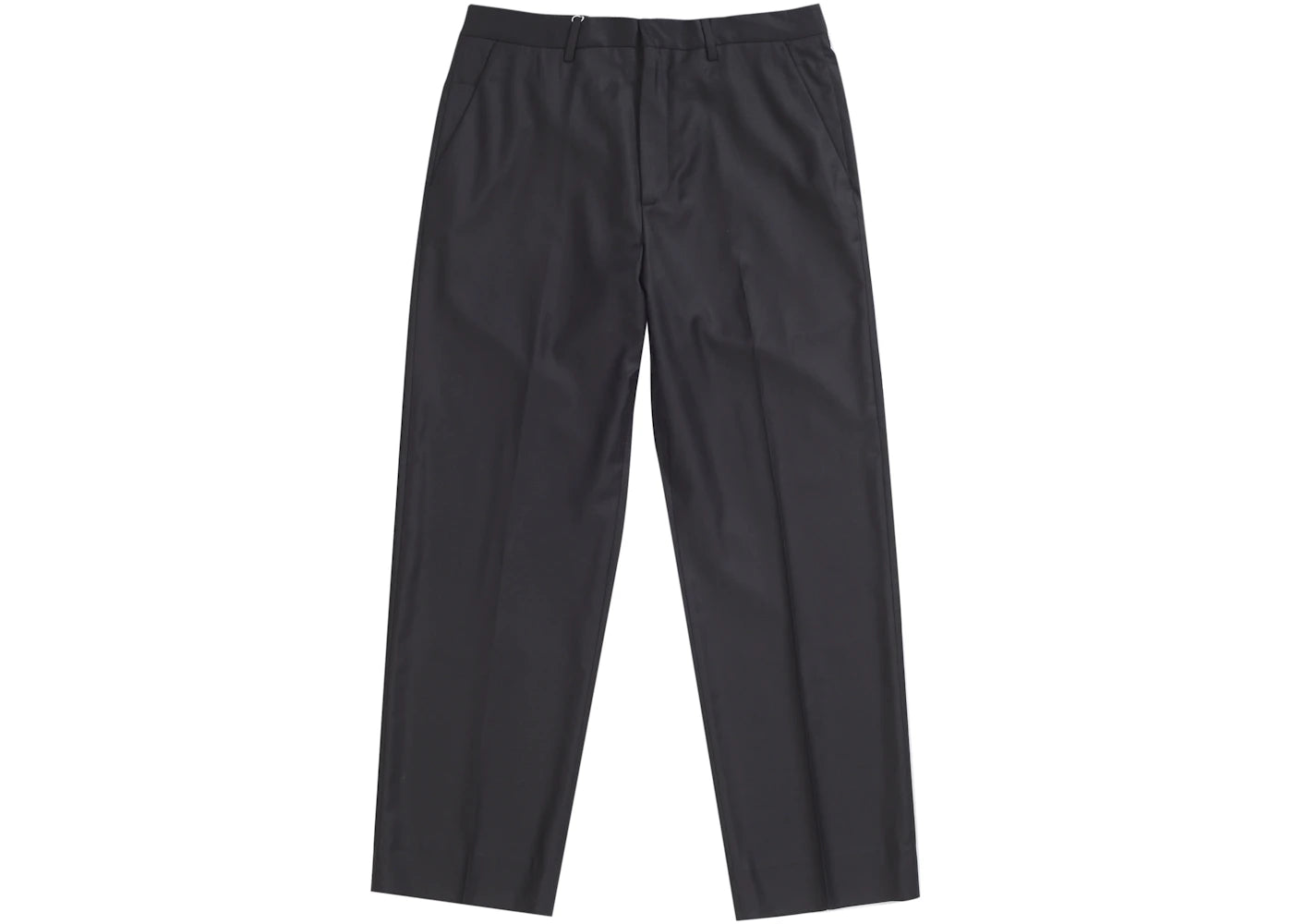 Supreme Striped Wool Trouser Black