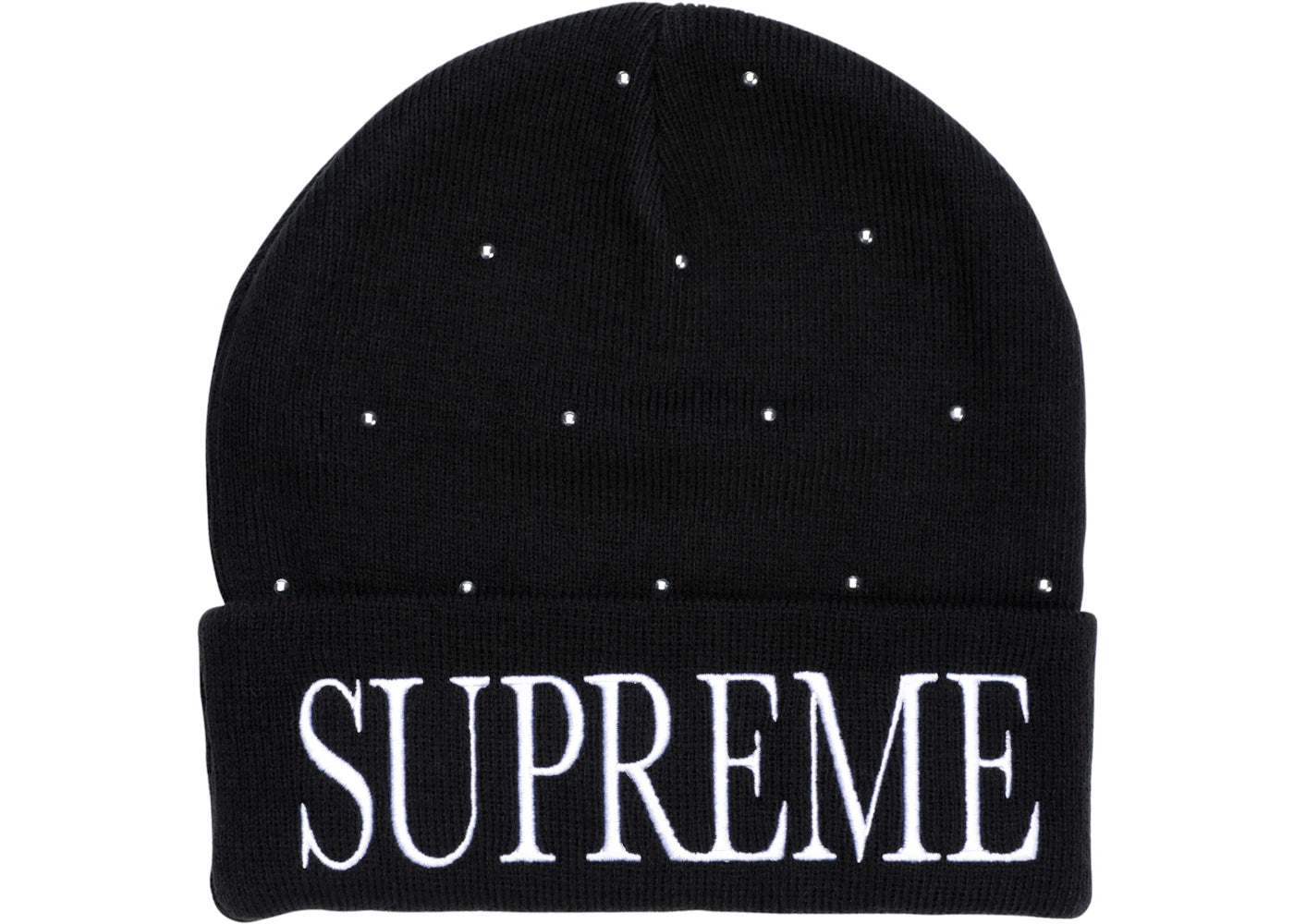 Supreme Studded Beanie Black