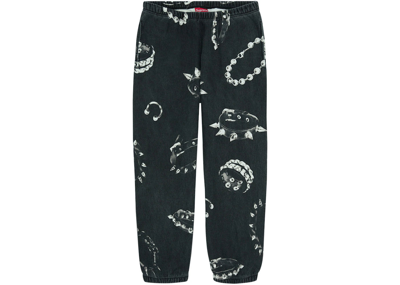 Supreme Studded Collars Sweatpant Black
