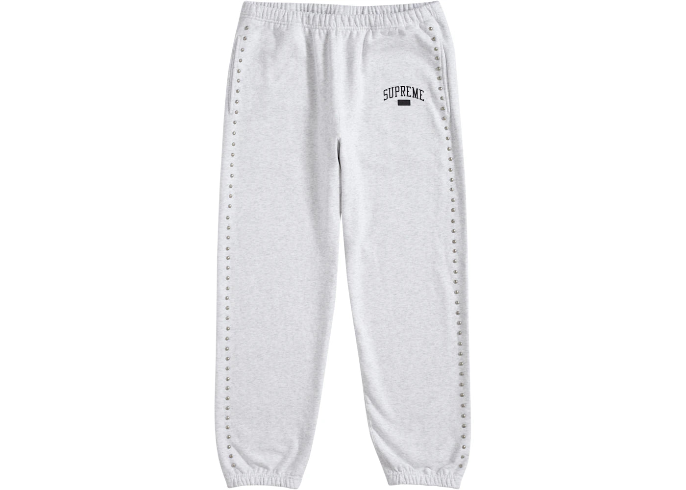 Supreme Studded Sweatpant Ash Grey