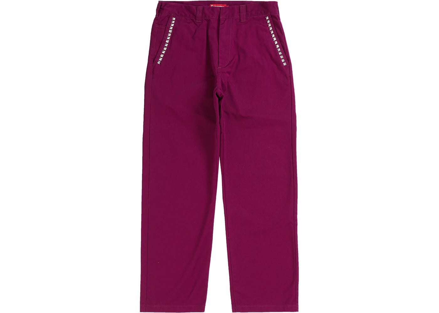 Supreme Studded Work Pant Maroon