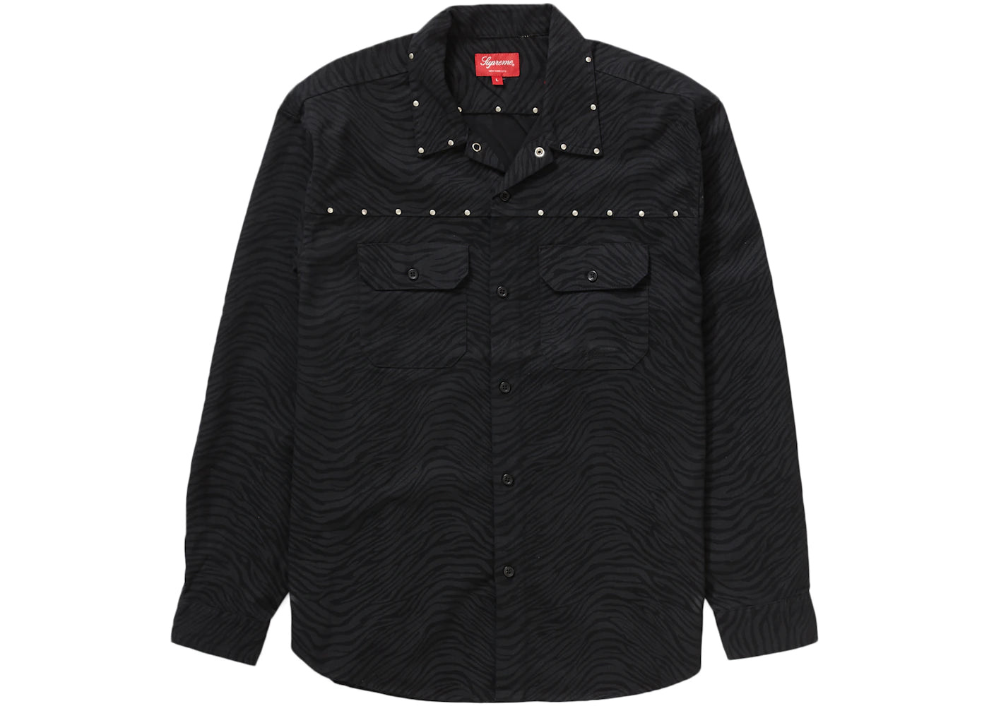 Supreme Studded Work Shirt Black