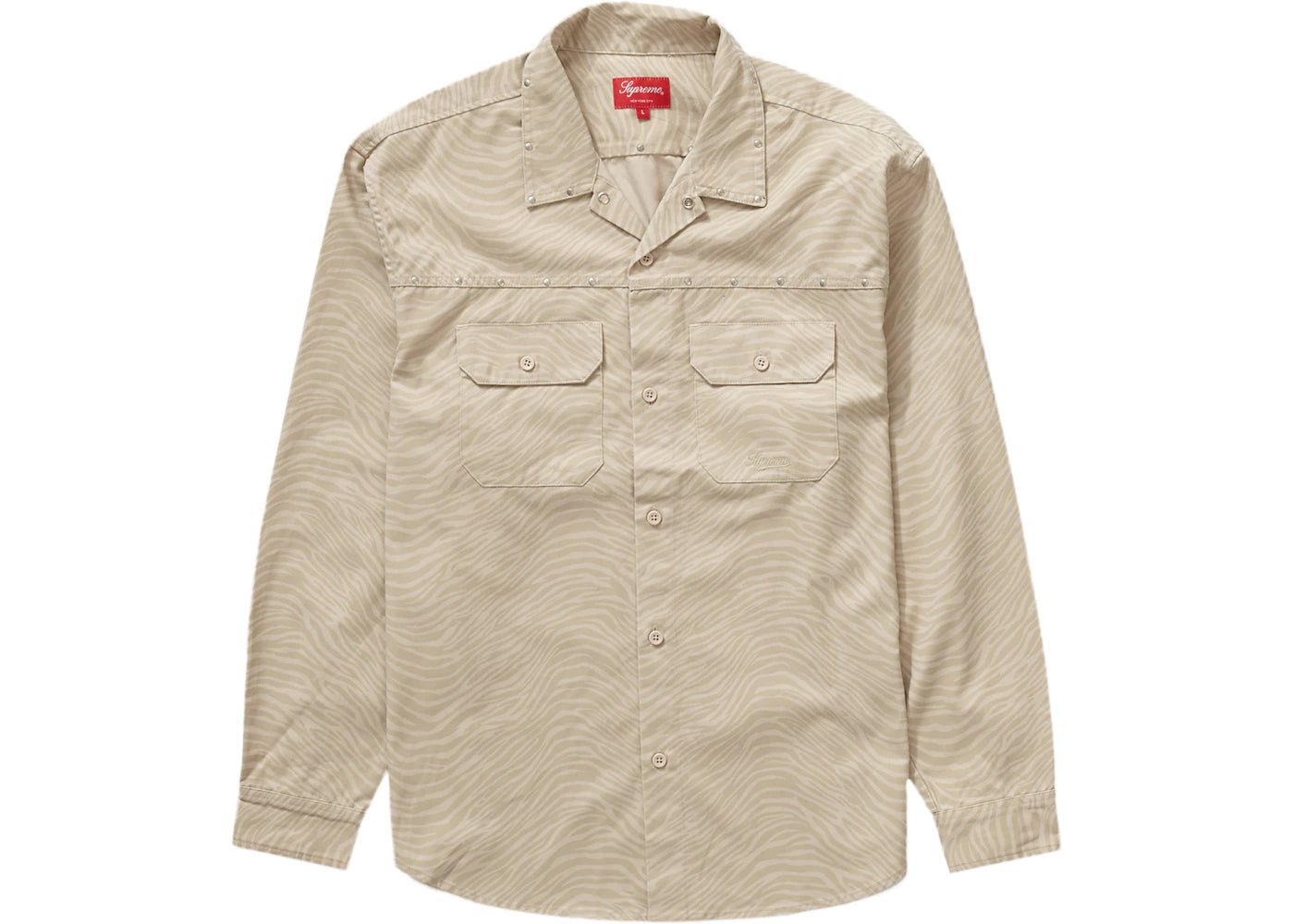 Supreme Studded Work Shirt Stone