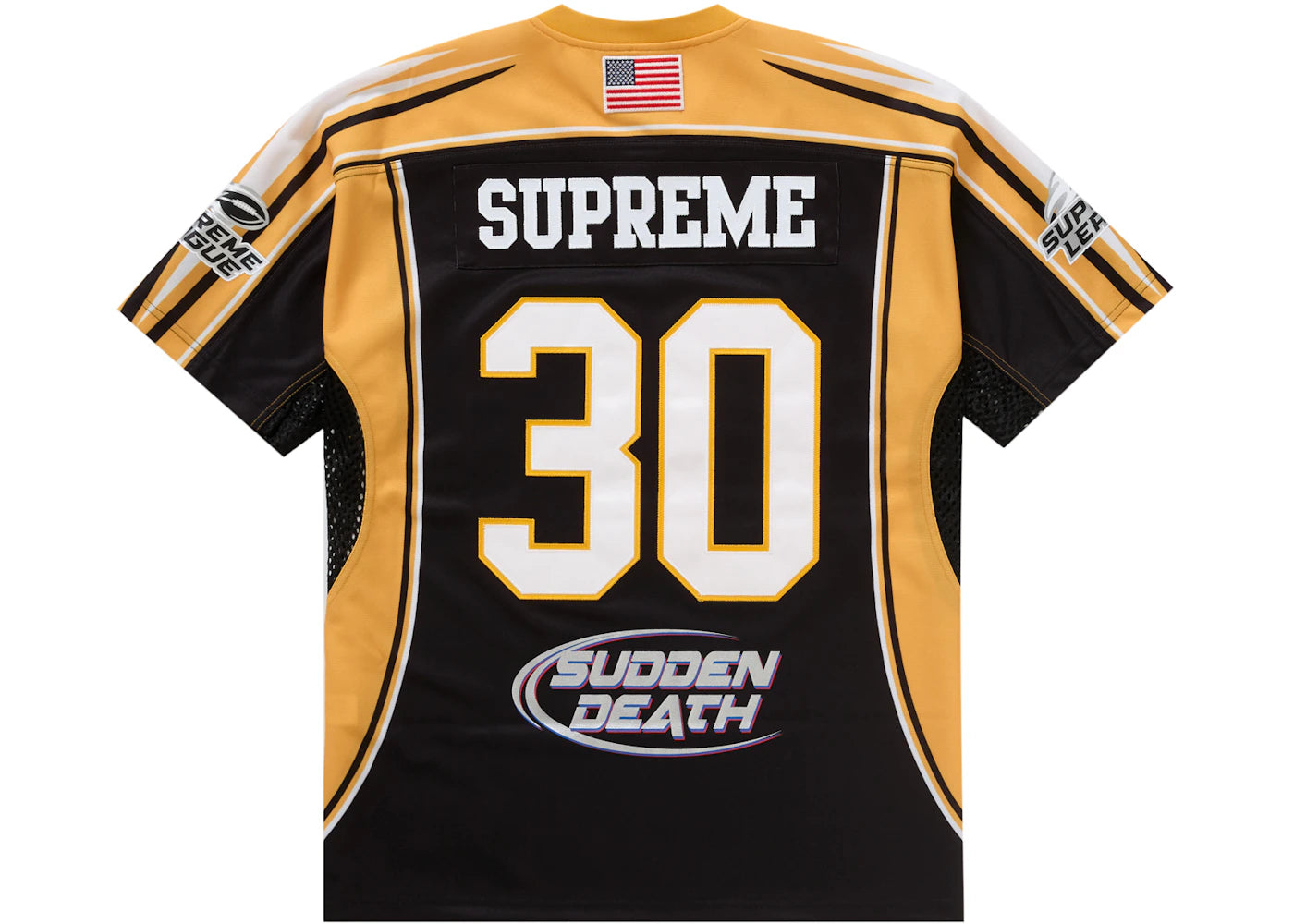 Supreme Sudden Death Football Jersey Black
