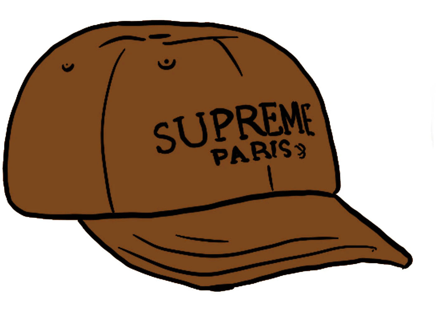 Supreme Suede 6-Panel Brown