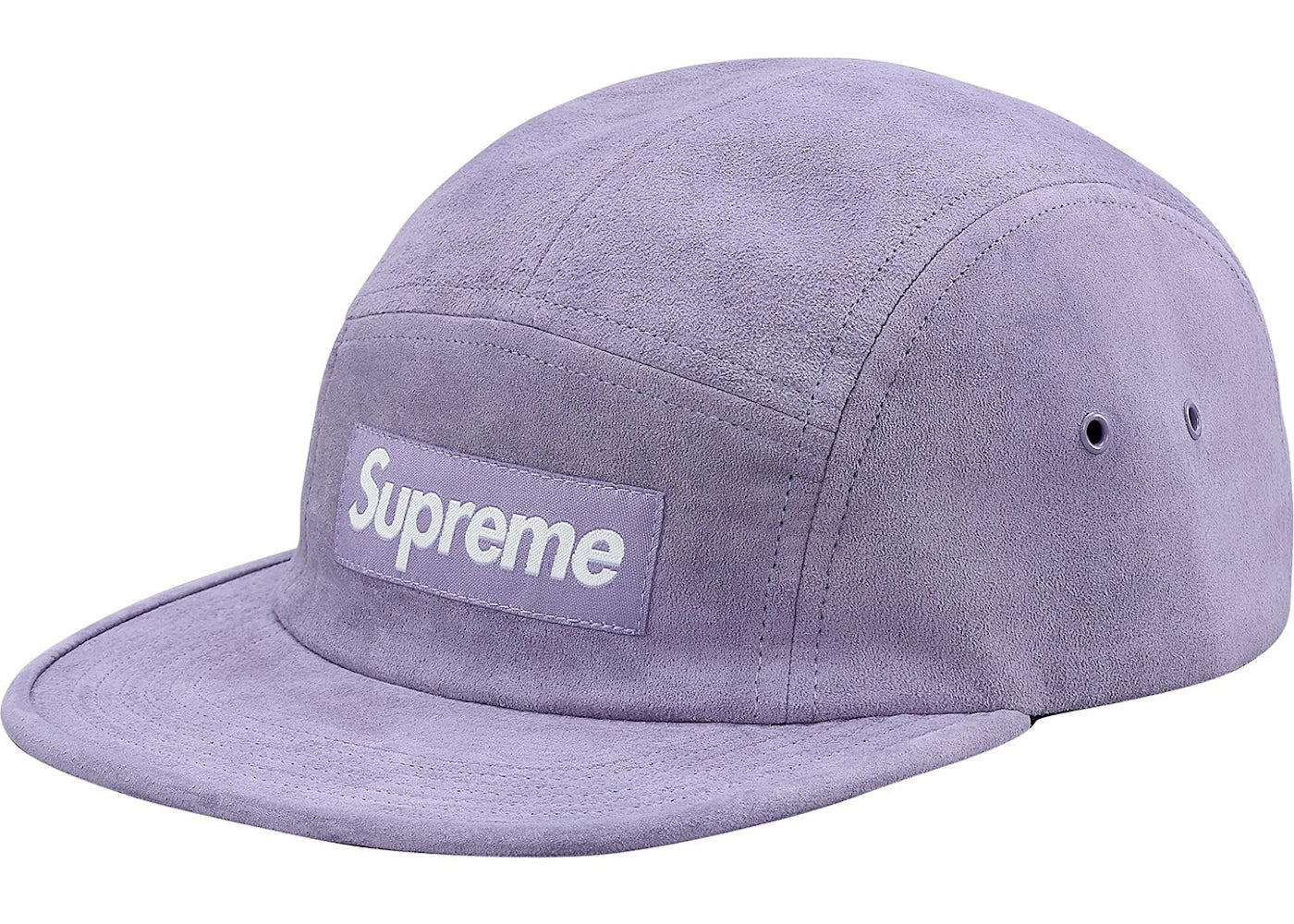 Supreme Suede Camp Cap (SS18) Light Purple