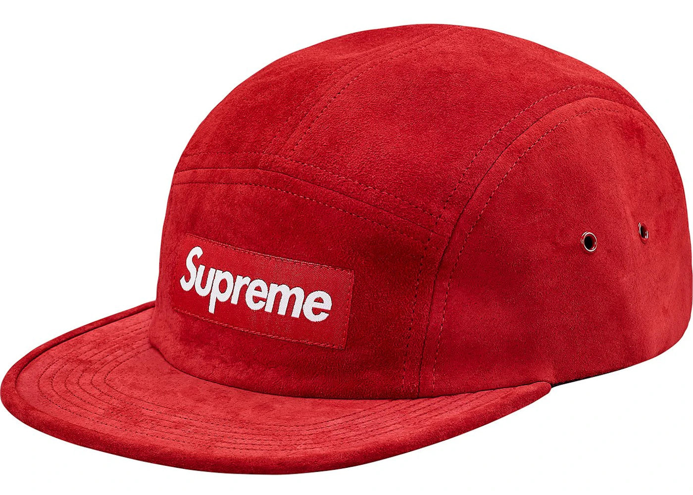 Supreme Suede Camp Cap (SS18) Red