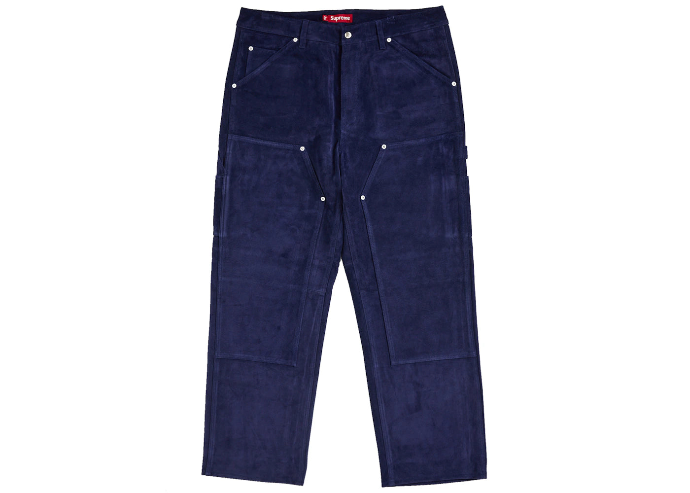 Supreme Suede Double Knee Painter Pant Blue