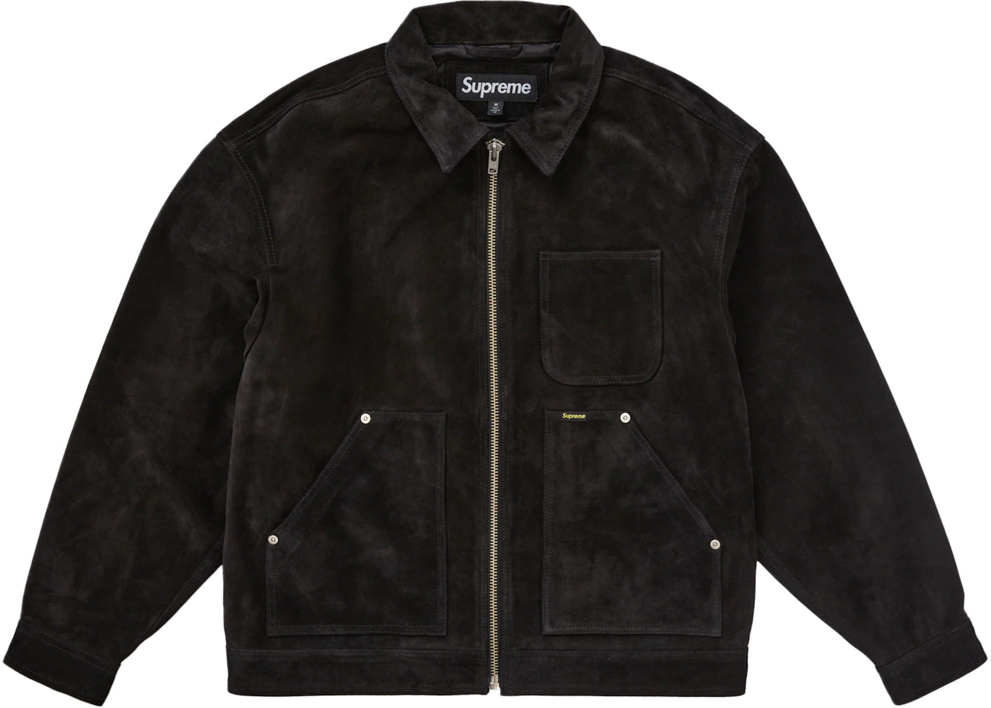 Supreme Suede Work Jacket Black