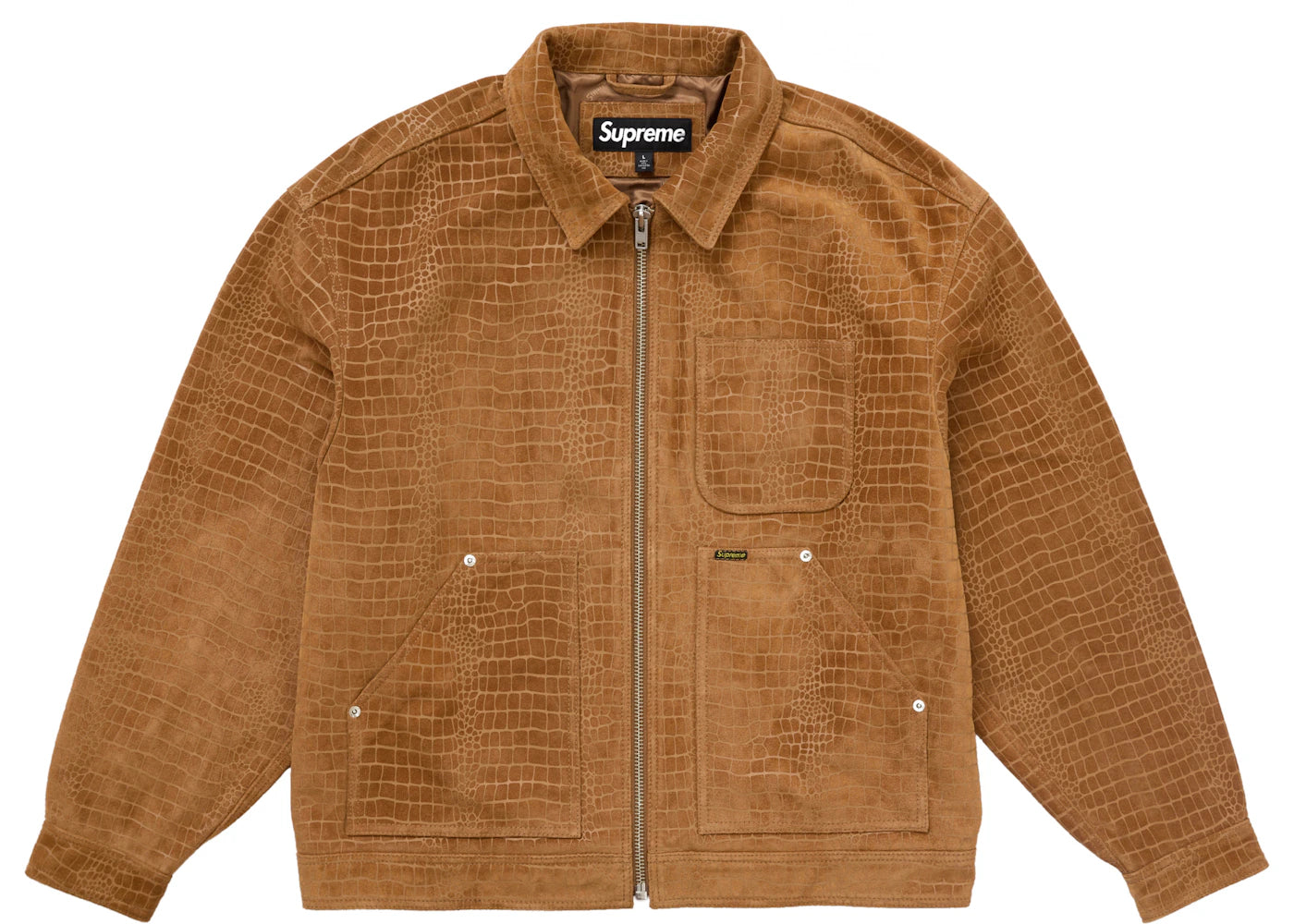 Supreme Suede Work Jacket Croc