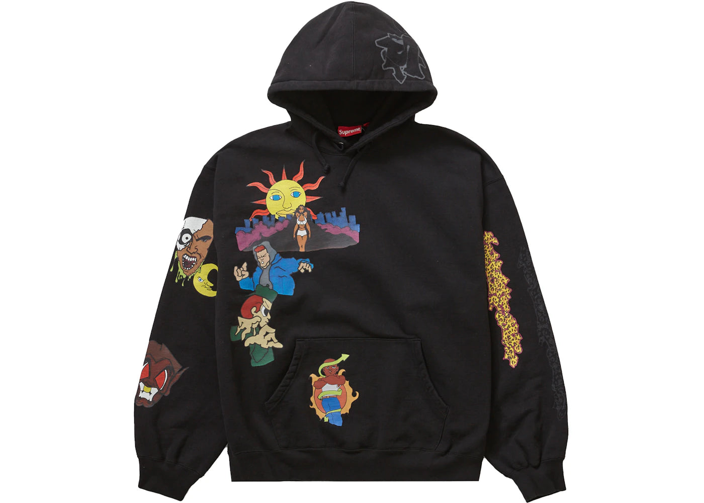 Supreme Sunrise Hooded Sweatshirt Black
