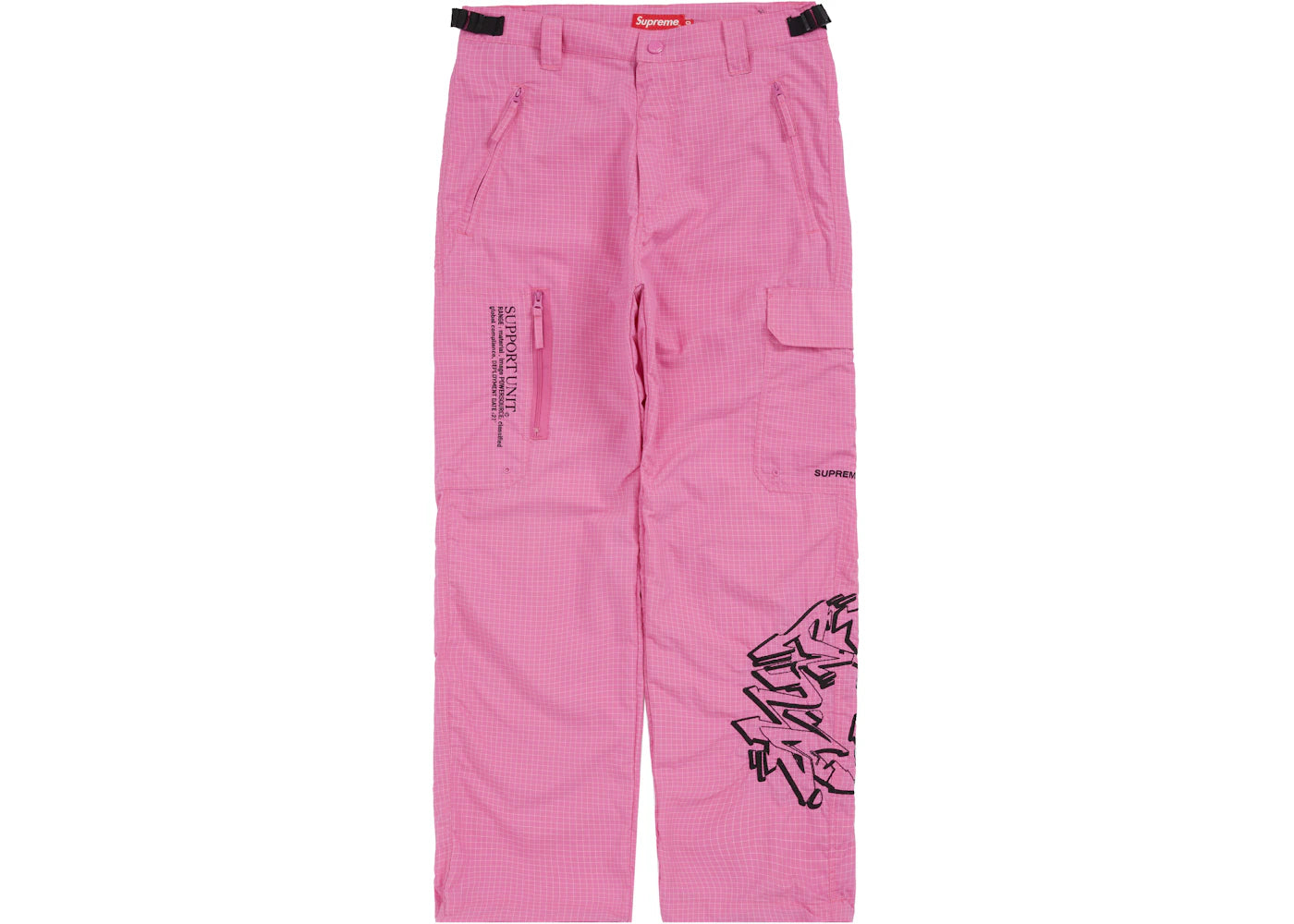 Supreme Support Unit Nylon Ripstop Pant Pink