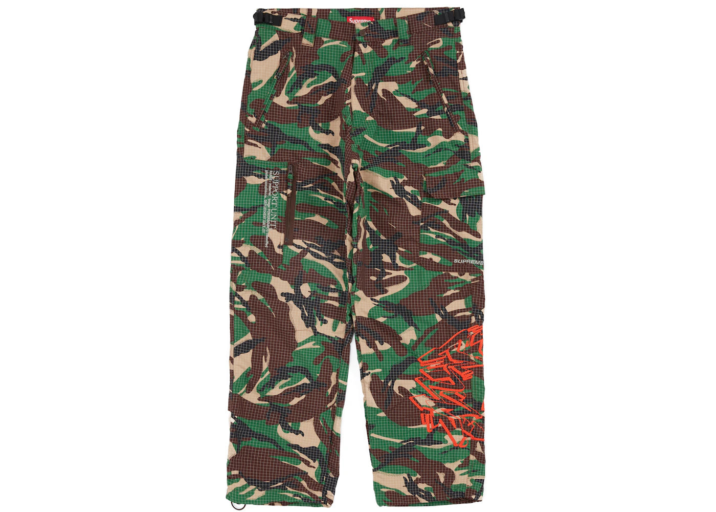 Supreme Support Unit Nylon Ripstop Pant Swirl Camo