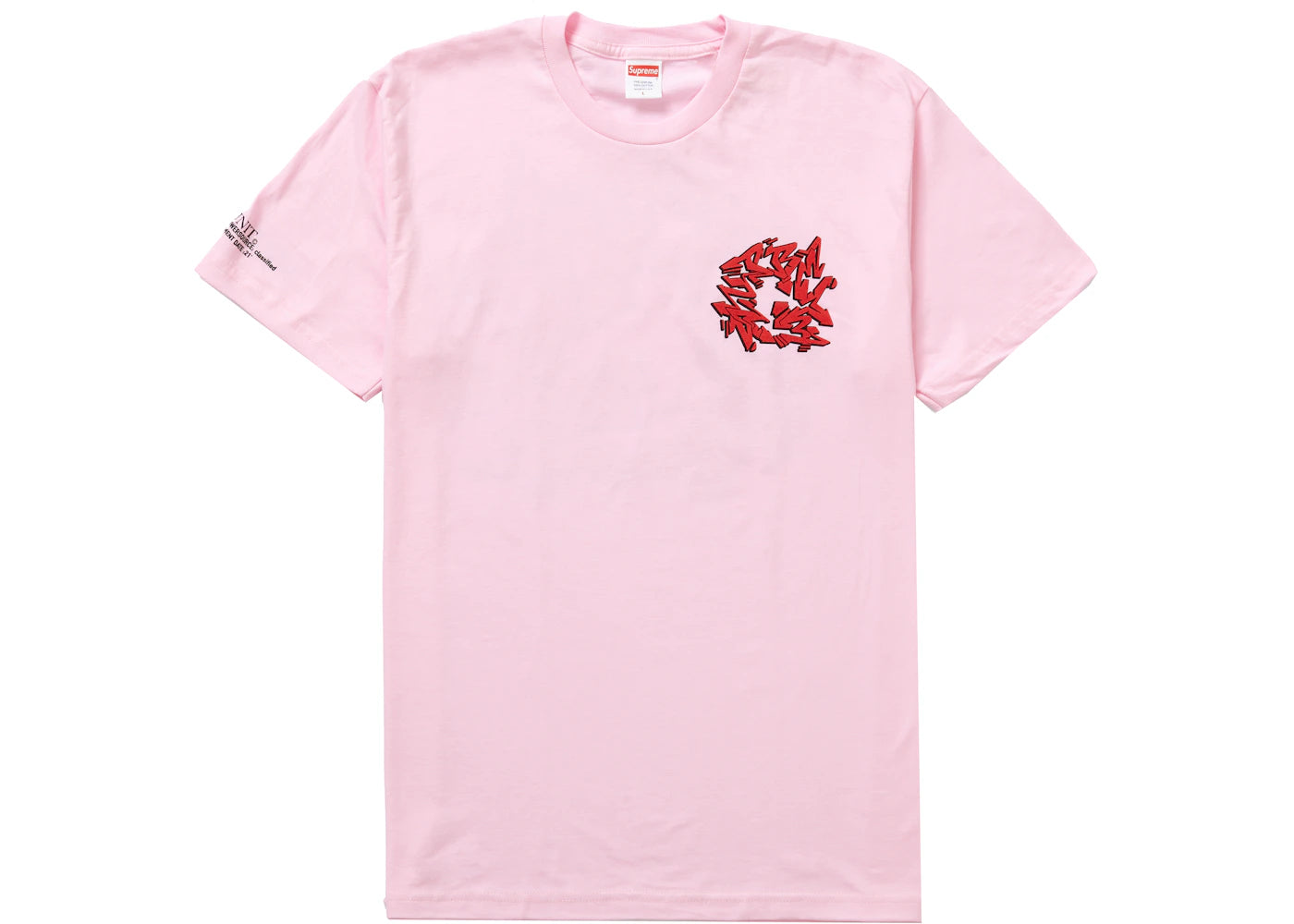 Supreme Support Unit Tee Light Pink