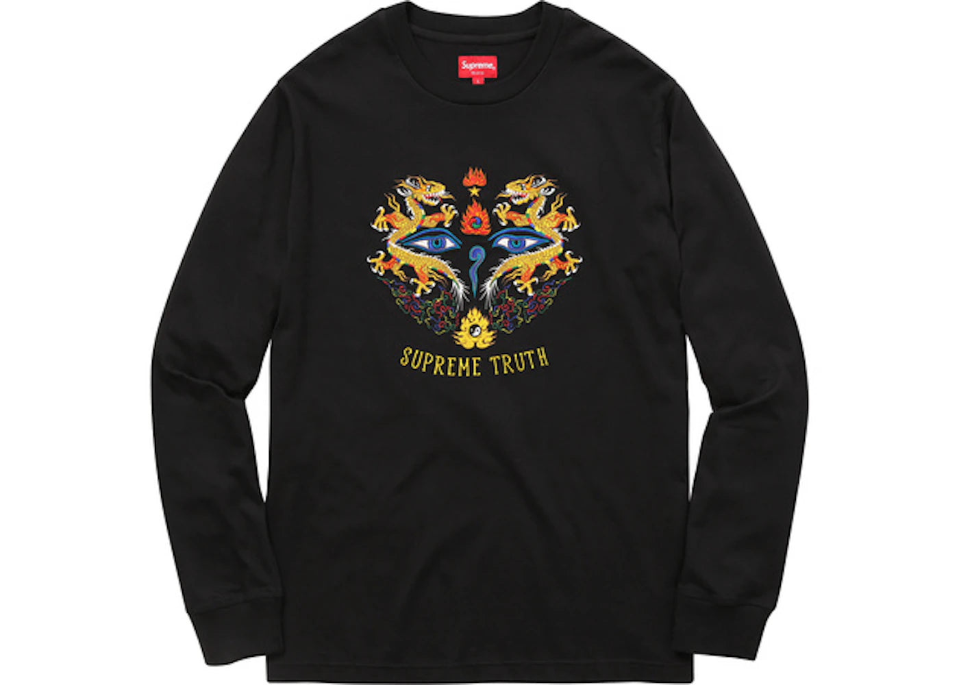 Supreme Supreme Truth Long Sleeve Tee Black