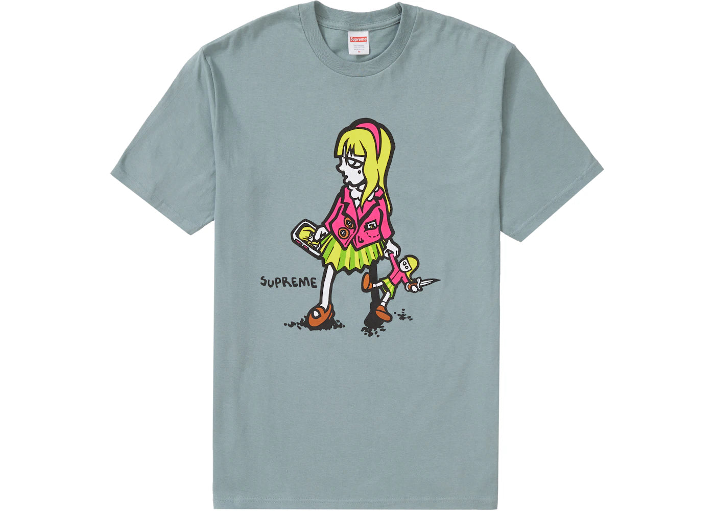 Supreme Suzie Switchblade Tee Dark Sage