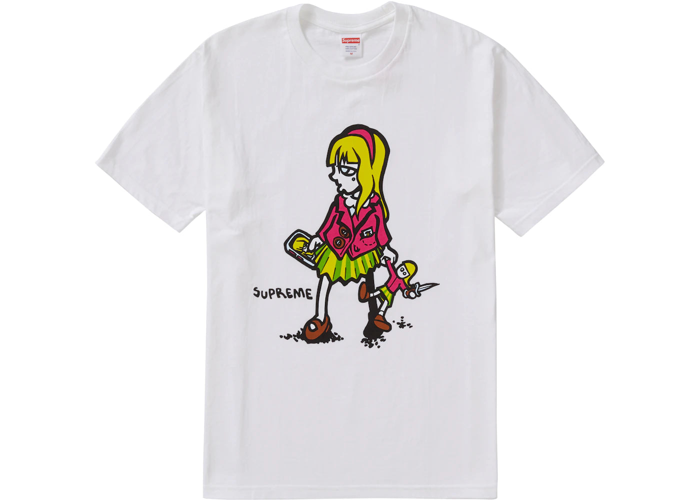 Supreme Suzie Switchblade Tee White