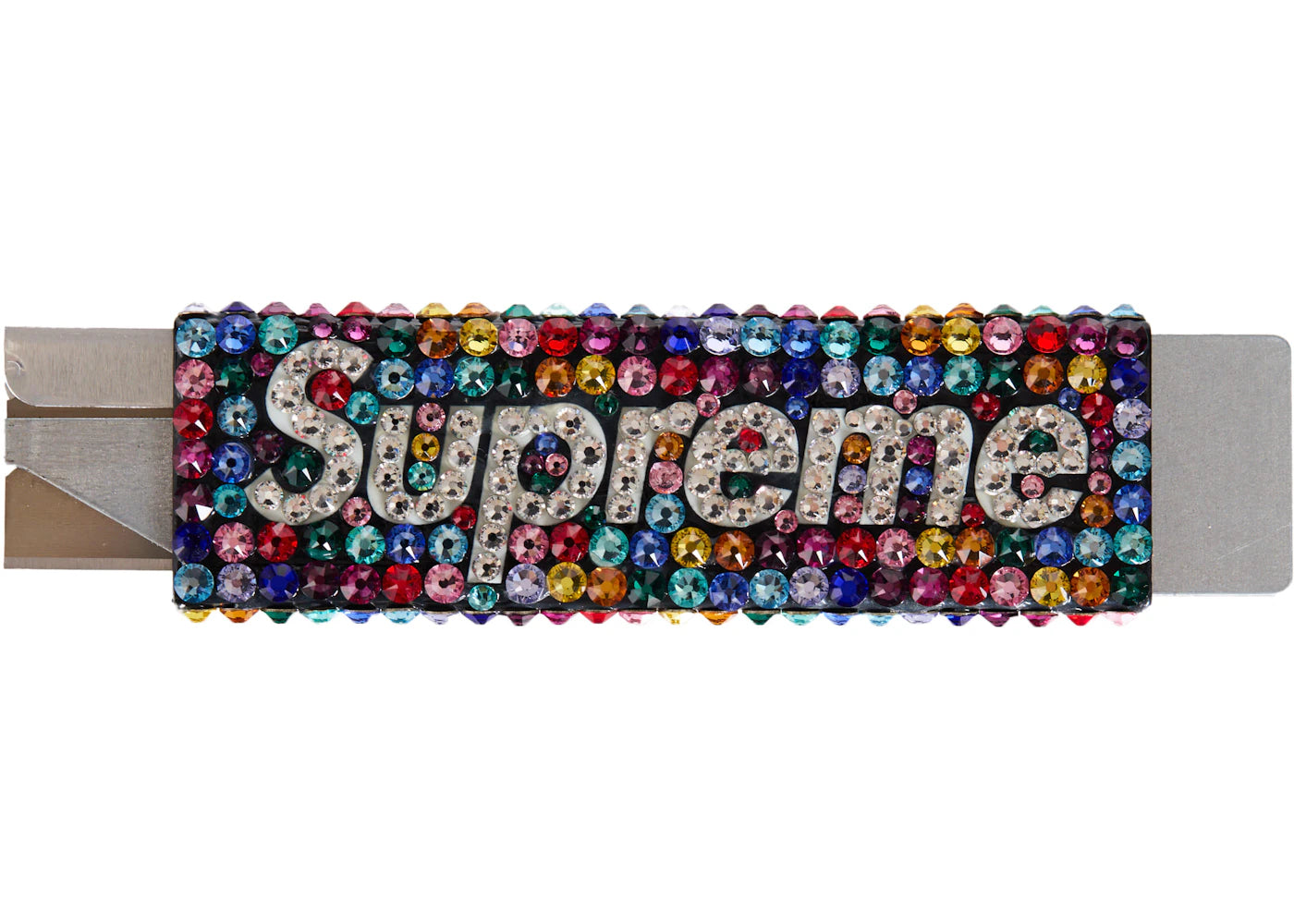 Supreme Box Cutter Supreme Swarovski Crystal Box Cutter Multicolor – Side Kicks