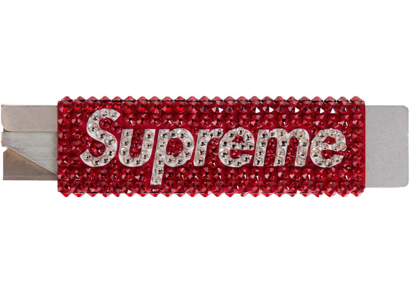 Supreme Swarovski Crystal Box Cutter Red