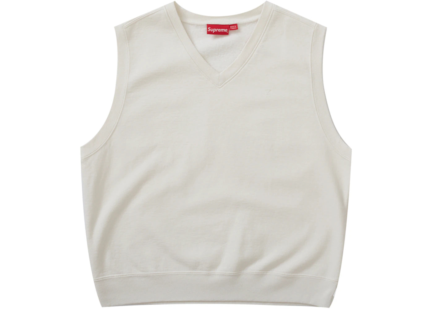 Supreme Sweatshirt Vest Stone