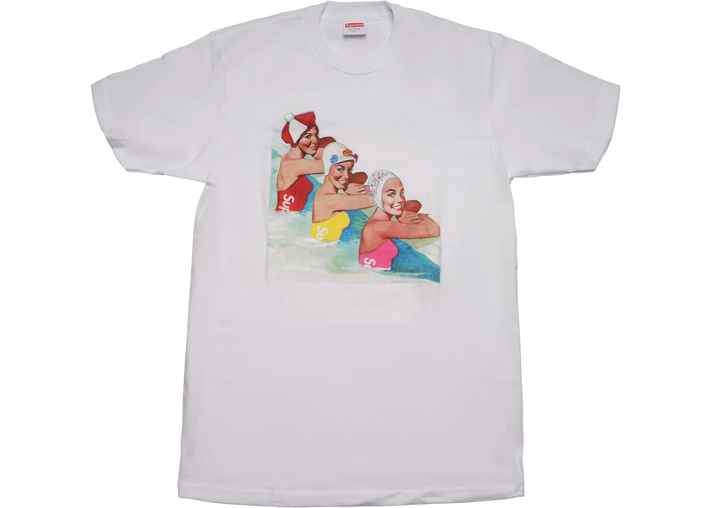 Supreme Swimmers Tee White